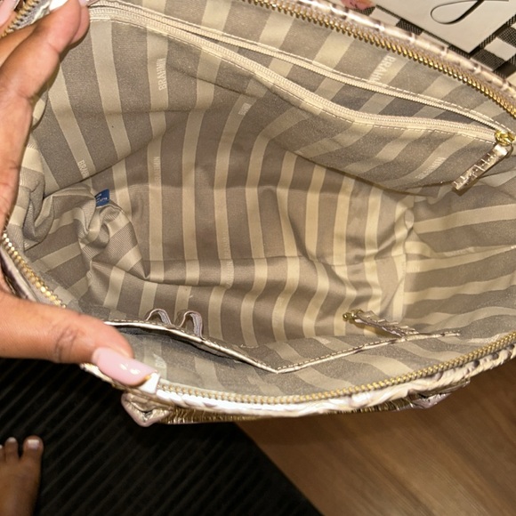 Rare Brahmin Beige Lamballe Duxbury with Matching Ady Wallet - Picture 8 of 16